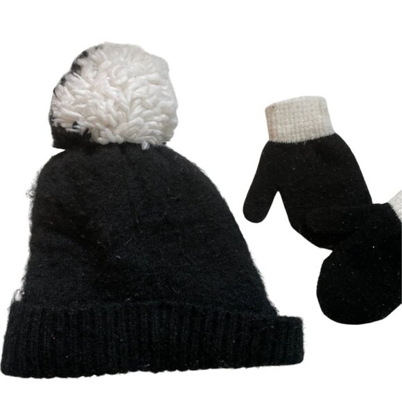 Toddler Girls Winter Hat/Beanie 2 Piece Lot-2T-5T-GUC - Picture 9 of 9